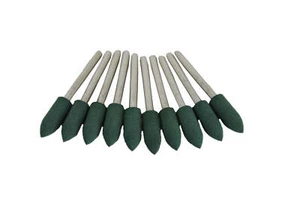 TMAX 10-teiliges Rotationsfräser-Set, 6 mm, Gummikugel, kompatibel für Dremel - Bild 1 von 3