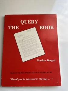 QUERY BOOK By Gordon Burgett 1980 - Picture 1 of 6