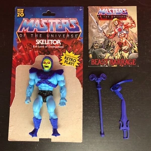 Mattel MOTU Masters Of The Universe Origins skeletor 5" Loose Figure - Imagen 1 de 8