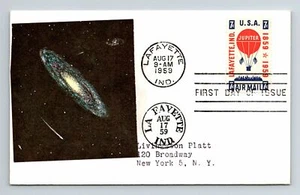 1998 - Milky Way on Cachet - Lafayette Cancel FDC - F7323 - Picture 1 of 2