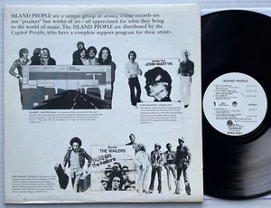 ISLAND PEOPLE US 1973 Island Records PROMO Compilation LP BOB MARLEY Traffic - Picture 1 of 3