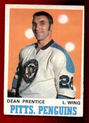 1970-71 O-Pee-Chee #201 Dean Prentice VG BACK ISSUE - Image 1 of 2