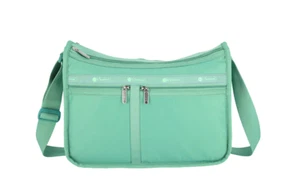 LeSportsac Sage Green Deluxe Everyday Crossbody Bag, Soothing Earthy Neutral - Picture 1 of 5