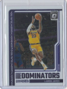 2023 DONRUSS OPTIC LeBRON JAMES ELITE DOMINATORS HOLO #9 - Picture 1 of 2