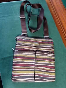 BORSA A TRACOLLA BAGGALLINI JAVA STRIPE HORIZON - Foto 1 di 14