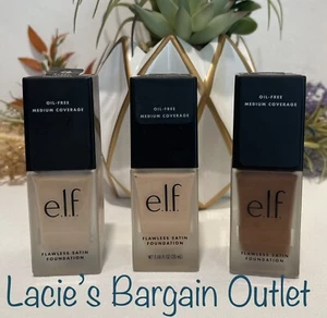 Elf Flawless Satin Foundation ~ ölfrei ~ Perle, Schokolade oder Schnee wählbar🌻 - Bild 1 von 7