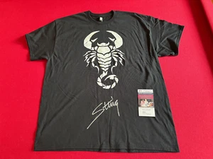 STING, "Autographed" (JSA), T-Shirt (Scarce / Vintage) WCW - Picture 1 of 2
