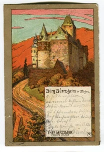 Litho Reklame AK Mayen, Schloss Bürresheim, Thee Messmer 1899 - Picture 1 of 2