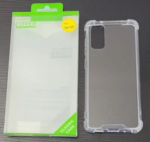 Clear Soft TPU Case Slim Shockproof Back Cover Case for Samsung Galaxy S20 - Picture 1 of 1