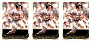 (3) 1993 Topps Gold #592 Phil Plantier Boston Red Sox Card Lot - Picture 1 of 2