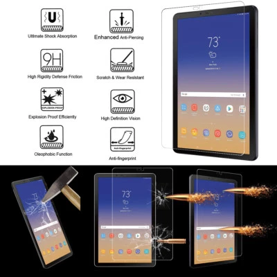 For Samsung Galaxy Tab S4 10.5" SM-T830 T835 HD Tempered Glass Screen Protector - Image 1 of 4