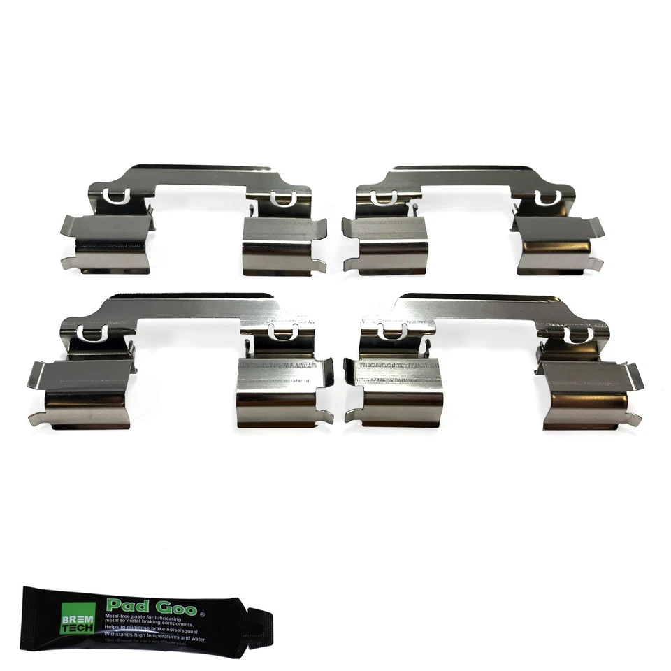 KIT DE MONTAJE DE LA PASTILLA DE FRENO DELANTERA CUÑAS AJUSTE HONDA CIVIC FK 1.4 1.8 2.2D 06-12 BPF1707A Foto 1 de 1