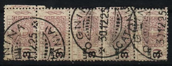 Italy LOT ALL USED Sc 33 37 to 41 43 64 to 66 99 BL4 B1-3 Q23 Strip 5  SEE SCAN - Image 1 of 4