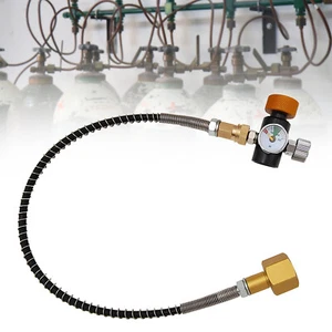 W21.8-14 CO2 Cylinder Refill Adapter Hose CO2 Refill Station for SodaStream Tank - Picture 1 of 12