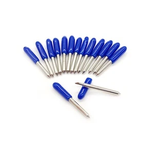 15 PC 60° Precision Carbide Vinyl Cutter Lettering Blades for Roland US Shipping - Picture 1 of 7