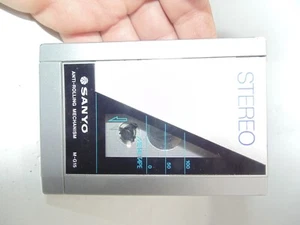 Vintage 1980 Sanyo M-G15 Portable Cassette Player - Picture 1 of 21