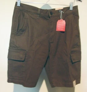 Urban Pipeline Brown Ultimate Flex Stretch Cargo Hiker Shorts Men's 30 NEW TAGS - Picture 1 of 6