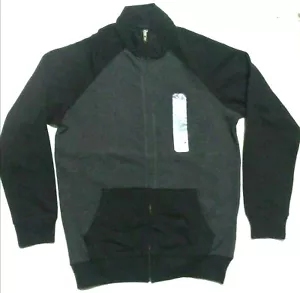 Basic Editions schwarze Herren-Strickjacke Pullover durchgehender Reißverschluss neu mit Etikett Sweatshirt S Small - Bild 1 von 5
