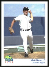 1992 Lakeland Tigers Classic/Best #15 Matt Bauer