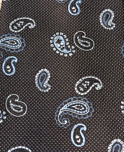 John G Hardy Brown Paisley Tie 60” - Picture 1 of 4