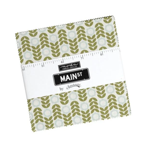 Moda Quilting Patchwork Charm Pack Main Street 5 Inch Fabrics - Image 1 of 1