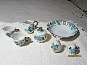 Poppy Trail By Metlox-Bowl-Zucchero & Creamer-Sale & Pepe-2 tazze - Foto 1 di 8