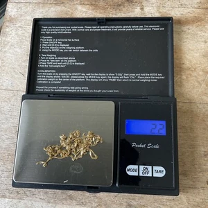 10K SOLID YELLOW GOLD DIAMOND-CUT ROPE NECKLACE - 20” Long 2.2 Grams Need Repair - Picture 1 of 10