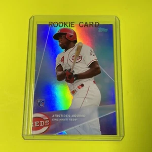 2020 Topps X Steve Aoki Aristides Aquino Rainbow Foil Parallel  RC - Picture 1 of 3