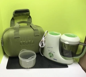 BEABA BABYCOOK BABY FOOD MAKER with Molded Storage Case GC Works See Desc* - Picture 1 of 10