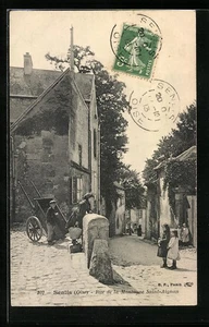 AK Senlis, Rue de la Montagne Saint-Aignan 1913  - Bild 1 von 2