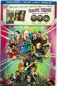 Secret Files of the Suicide Squad - Movie + Graphic Novel DC Comics Blu-Ray DVD - Bild 1 von 7