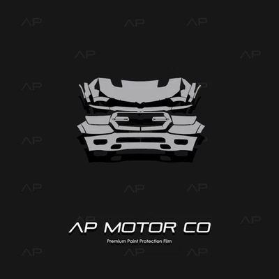 Fits 2019-2024 RAM 1500 Laramie Sport Paint Protection TPU PPF Kit Gloss - Image 1 of 4