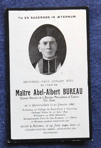 IMAGE PIEUSE / Maitre Abel A BUREAU / QUIEVRECHAIN 1867 / RAISMES 1942 - Picture 1 of 1