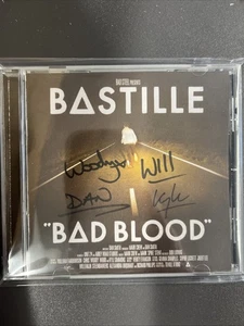 Bad Blood by Bastille (CD, 2013) Bonus Tracks SIGNED - Picture 1 of 2