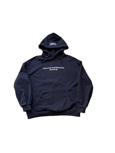 Vetements Unicorns and Rainbows Blue Pullover Hoodie Size Large - Picture 1 of 8