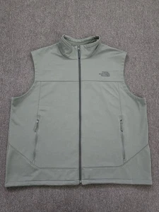 The North Face Mens XXL Windwall Softshell Vest Green - Picture 1 of 12