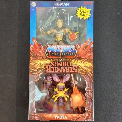 Masters of the Universe x Stranger Things He-Man & Vecna Action Figures 2 Pack - Image 1 of 4