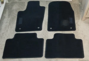 New OEM genuine Mopar Black Carpeted Floor Mats 2013-2022 Grand Cherokee 4pc Set - Picture 1 of 3