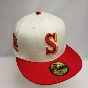 Exclusive Seattle Mariners Cheesesteak Pack 30th Anniversary Fitted Hat 7 3/8 - Picture 1 of 6