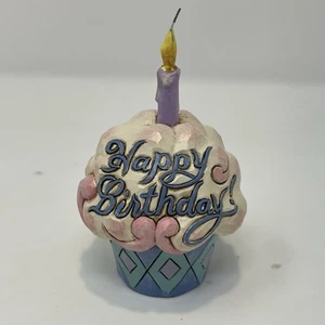 Jim Shore Mini Geburtstag Cupcake Figur 4052066 Heartwood Creek 4" - Bild 1 von 8