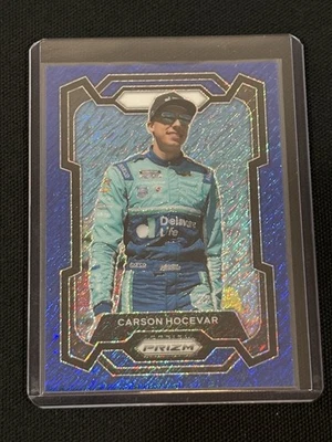Carson Hocevar - 2024 Prizm Blue Shimmer FOTL Exclusive 05/10 - Image 1 of 2