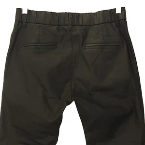 Bevy Flog Black Pants Dafna Original Size 30 Slash Pockets Elastic Pull On Solid - Picture 1 of 9