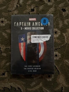 Marvel Captain America 3-Movie Collection DVD Set - Picture 1 of 4