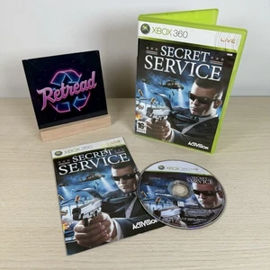 Secret Service Xbox 360 PEGI 16+ Shoot 'Em Up Retro Boxed with Manual - Picture 1 of 8
