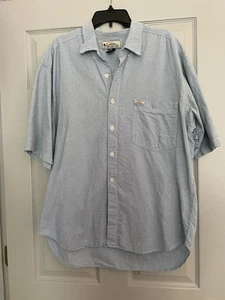 Camisa Quicksilver Para Hombre Extra Grande Azul Rosa Cuadros Edición Plateada Bolsillo - Imagen 1 de 6