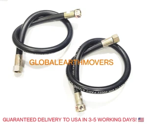 JCB BACKHOE - CIRCUIT HOSE 1/2BSP x 870 MM, SET OF 2 PCS. (PART NO. 613/04800) - Picture 1 of 9