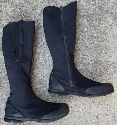 Salomon Uma Trois Womens Winter Knee High 200g Thinsulate Softshell Boots Size 8 - Image 1 of 4