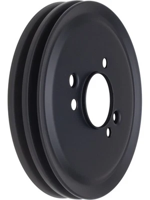 Trans-Dapt Crankshaft Pulley V-Belt 2 Groove 7.600 in Diameter Steel Bla (8616) - Image 1 of 4