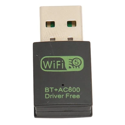 USB Wireless BT Adapter 150Mbps 433Mbps 5G Dual Band BT 5.0 Wireless Network New - Image 1 of 4