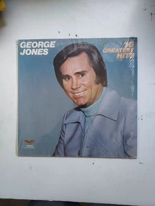 Vinyl Record LP George Jones 16 Greatest Hits Shrink VG+ - Picture 1 of 9